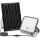 Aigostar - Zatemnjevalni LED sončni reflektor s senzorjem LED/120W/3,4V 6500K IP66 8000 mAh + daljinski upravljalnik
