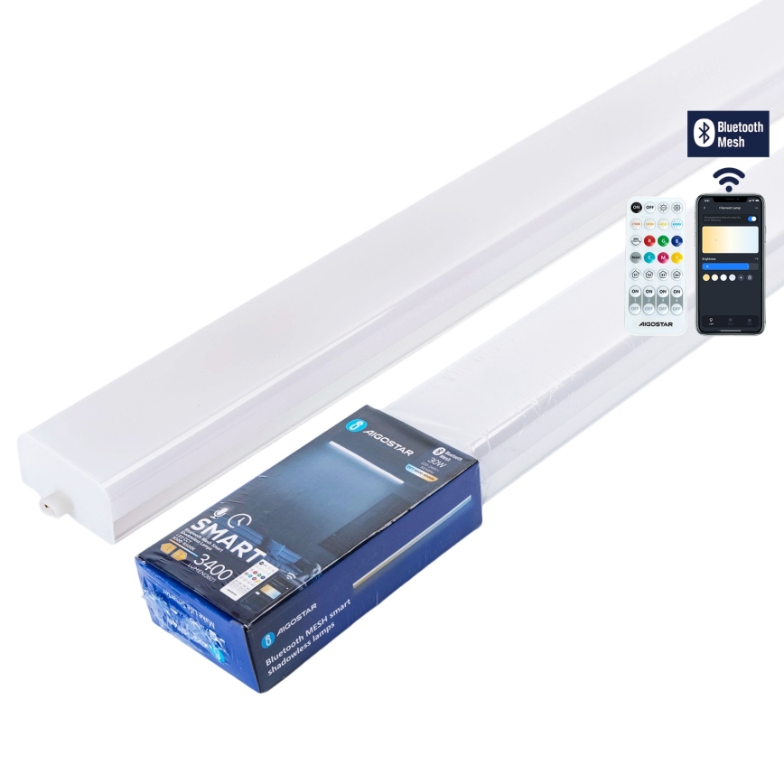 Aigostar - LED zatemnljivo linearno svetilo MESH LED/30W/230V 3000-6500K + daljinski upravljalnik