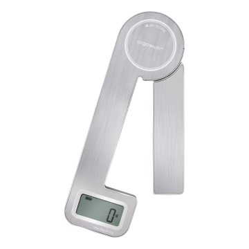 Aigostar - Zložljiva kuhinjska tehtnica 5kg mat krom