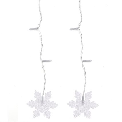 Aigostar - LED zunanji  niz 120xLED/8 funkcij 3x0,7m IP44 topla bela + daljinski upravljalnik