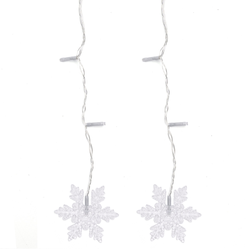 Aigostar - LED zunanji  niz 120xLED/8 funkcij 3x0,7m IP44 topla bela + daljinski upravljalnik