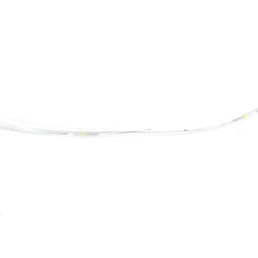Aigostar - Zunanji božični LED niz 50xLED/8 funkcij 3xAA 5,3m IP44 večbarven