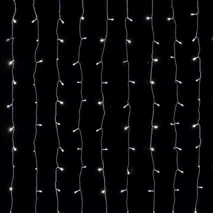 Aigostar - LED zunanji božični niz 558 LED, 3×1,8 m, IP44, hladna bela