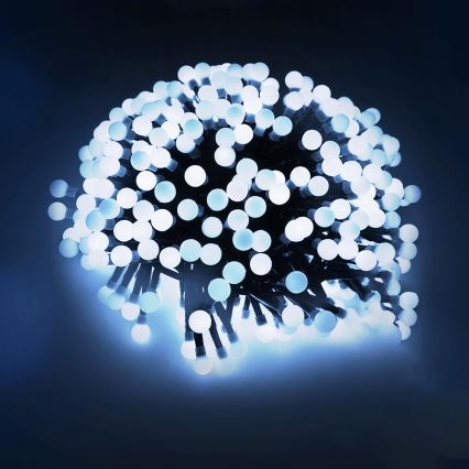 Aigostar - LED zunanji dekorativni niz 100xLED/8 funkcij 10 m IP44 hladna bela