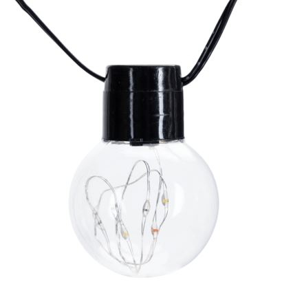 Aigostar - LED zunanja dekorativna svetlobna veriga, 160 LED, 10 m, IP44, topla bela