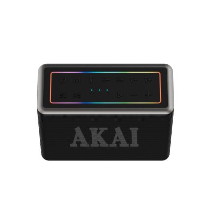 AKAI ABTSW-120 - Brezžični zvočnik z dvema mikrofonoma 80W/4000 mAh IPX6