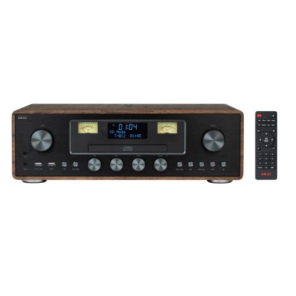 AKAI AM-100 RHAPSODY - Mikrosistem s CD/FM/DAB/AUX/USB/MP3 40W/230V + daljinski upravljalnik