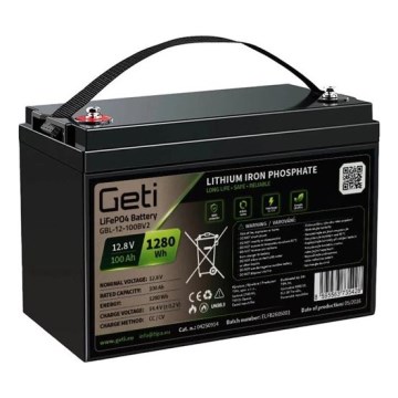 Akumulator LiFePO4 12,8 V/100 Ah