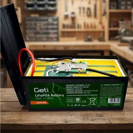 Akumulator LiFePO4 12,8 V / 200 Ah
