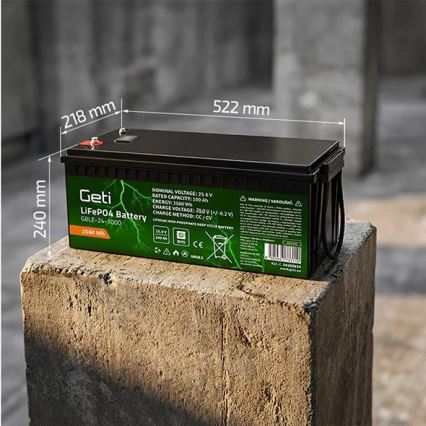 Akumulator LiFePO4 25,6V/100Ah