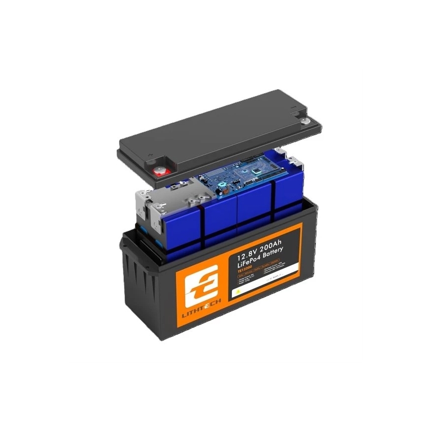 Akumulator LiFePO4 za sončne sisteme 12,8V/200Ah IP66