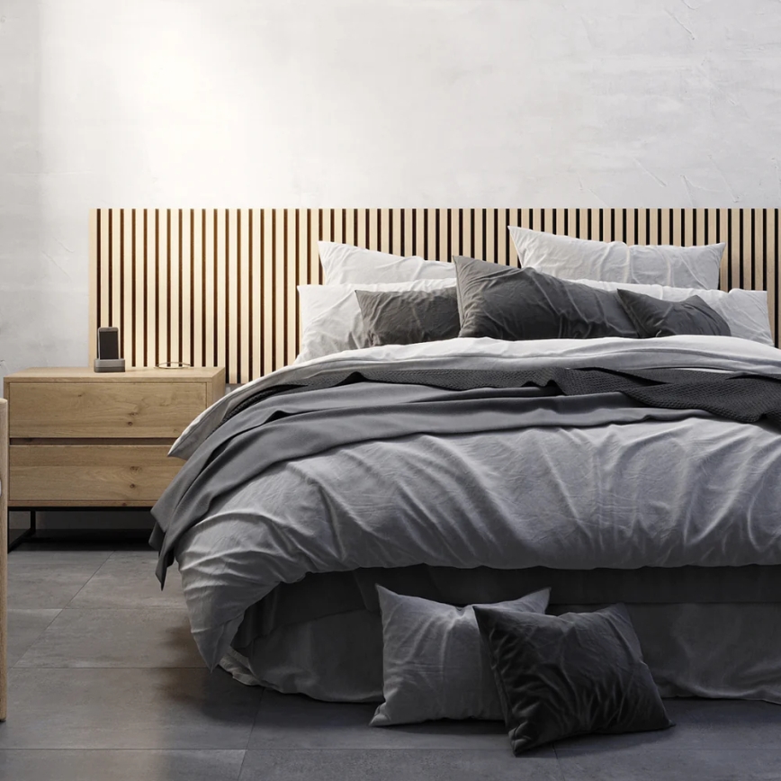 Akustični oblogni panel VASALUND 240x52 cm hrast