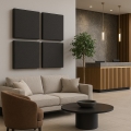 Akustični panel SILENCE 58x58 cm antracit