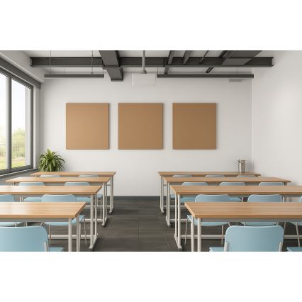 Akustični panel SILENCE 58x58 cm bež