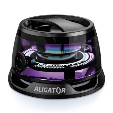Aligator ABSMB01 - Magnetni zvočnik za MagSafe Mini Beat 400 mAh, črne barve
