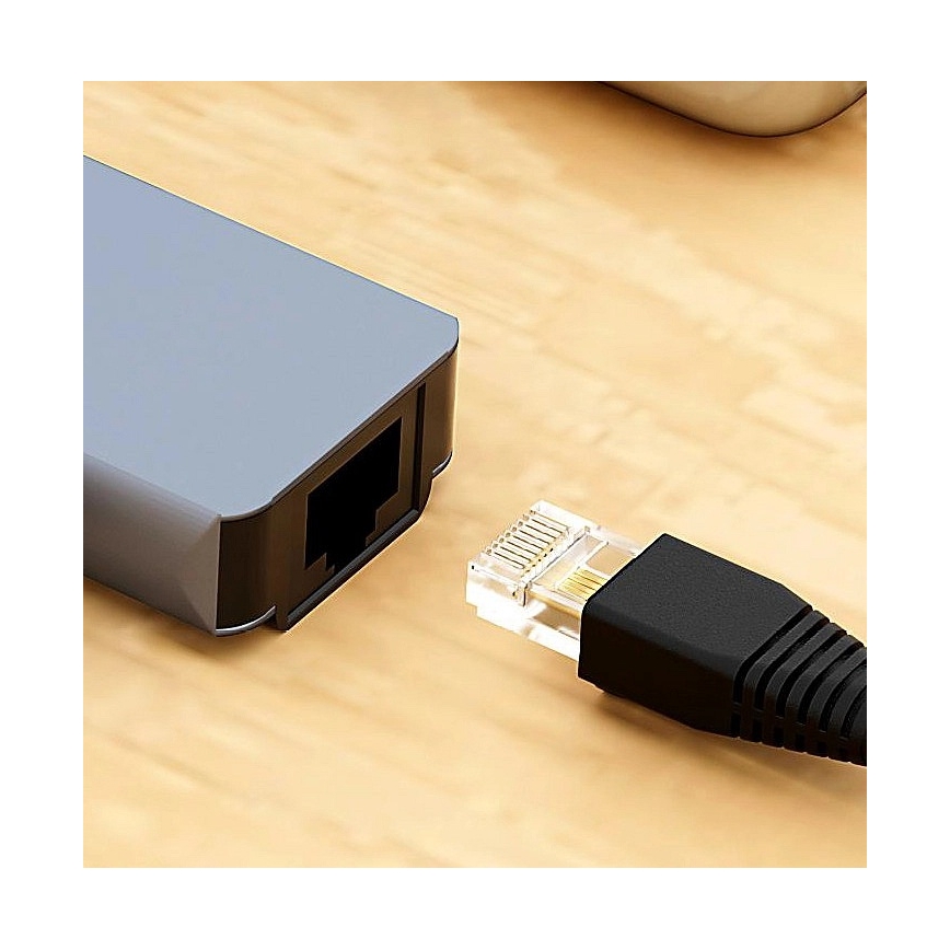 Aligator AHUB001 - USB-C razdelilec 8 v 1
