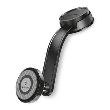 Aligator AMS07BK - Avtomobilski nosilec za telefon z upogljivim ramenom MagSafe, črn