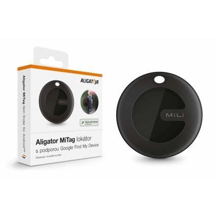 Aligator APD003 - Sledilnik MiTag 1xCR2032 IP67 črna