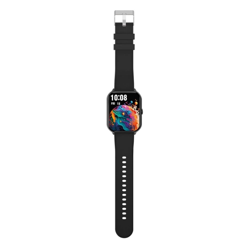 Aligator AW10BK - Pametna ura Watch GO 220 mAh IP67 črna