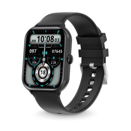 Aligator AW10BK - Pametna ura Watch GO 220 mAh IP67 črna