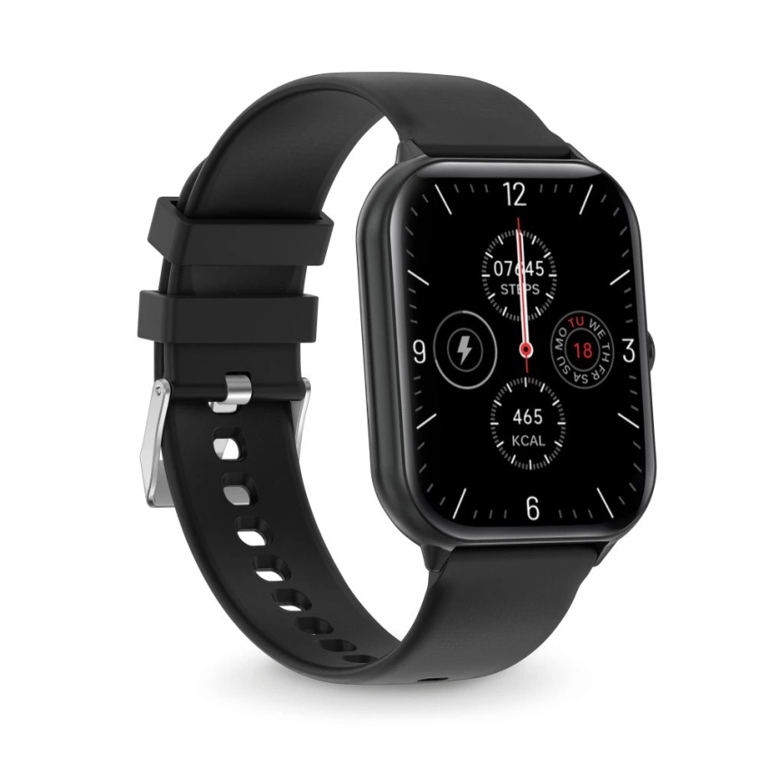 Aligator AW10BK - Pametna ura Watch GO 220 mAh IP67 črna