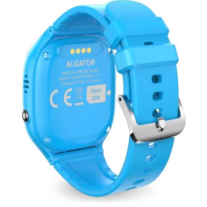 Aligator AW11BE - pametna ura Watch Junior 2 450 mAh IP67 Wi-Fi modra