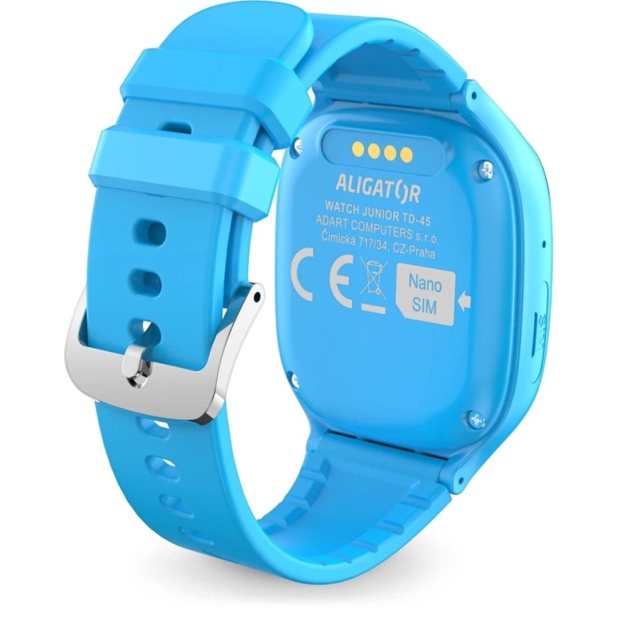 Aligator AW11BE - pametna ura Watch Junior 2 450 mAh IP67 Wi-Fi modra