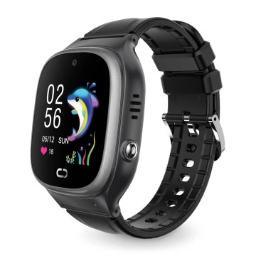 Aligator AW11BK - Pametne ure Watch Junior 2 450 mAh IP67 Wi-Fi črne