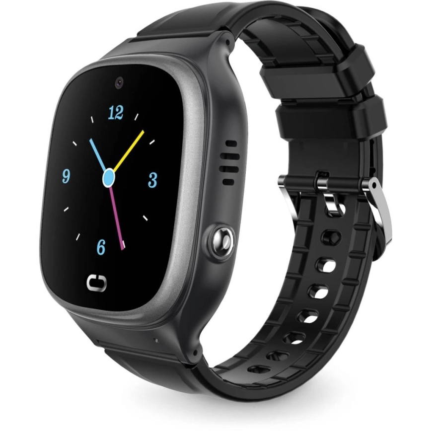 Aligator AW11BK - Pametne ure Watch Junior 2 450 mAh IP67 Wi-Fi črne