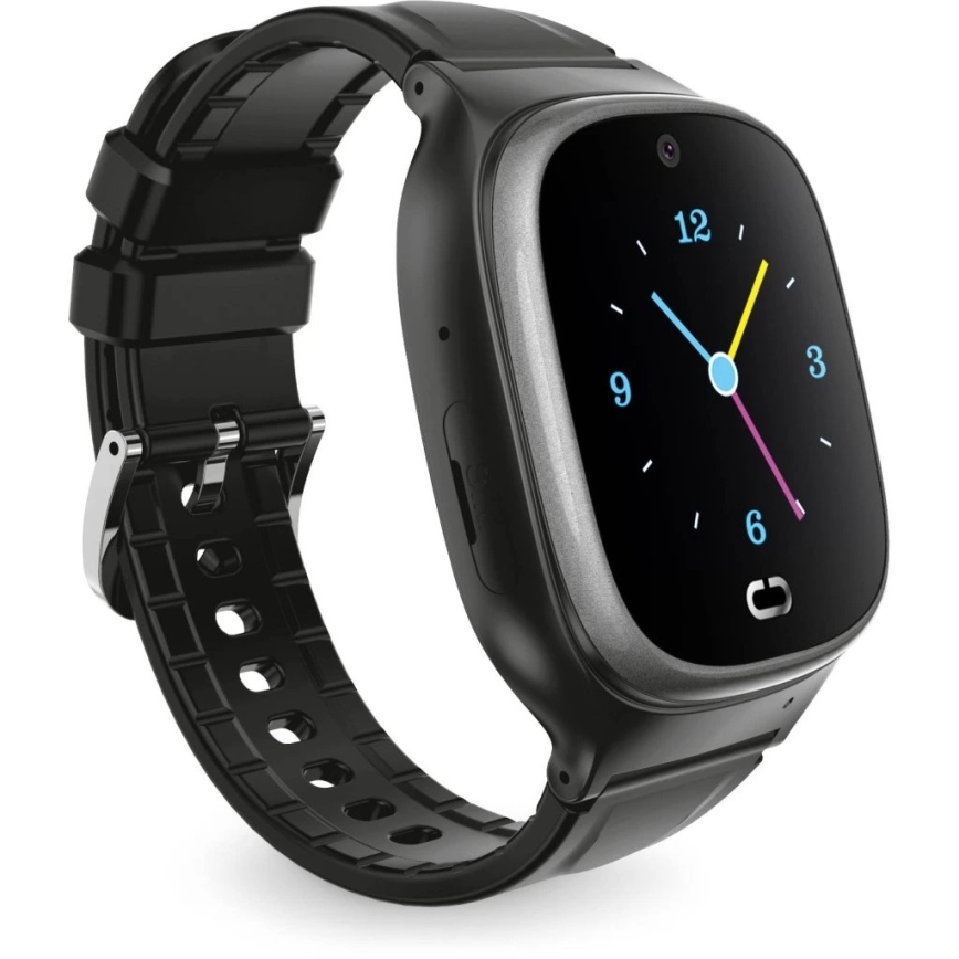 Aligator AW11BK - Pametne ure Watch Junior 2 450 mAh IP67 Wi-Fi črne