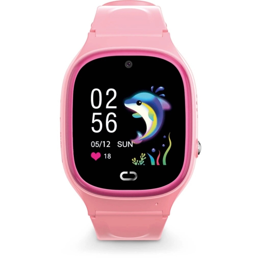 Aligator AW11PK - Pametna ura Watch Junior 2 450 mAh IP67 Wi-Fi rožnata