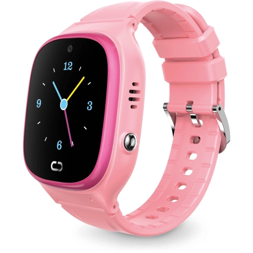 Aligator AW11PK - Pametna ura Watch Junior 2 450 mAh IP67 Wi-Fi rožnata