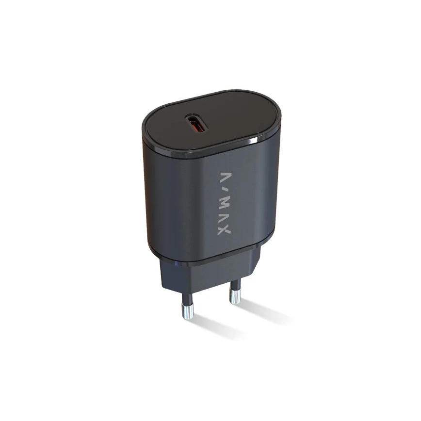 Aligator AX0002V - Hitri polnilnik A-MAX Power Delivery 20W USB-C, črn