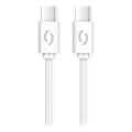 Aligator DATKP49 - USB kabel USB-C / USB-C 65W Power Delivery 1,5m bela