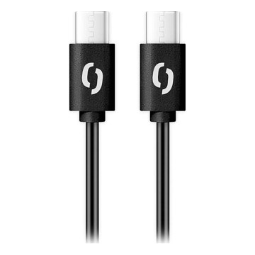 Aligator DATKP54 - USB kabel USB-C / USB-C 65W Power Delivery 0,5 m črna