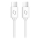 Aligator DATKP55 - USB kabel USB-C / USB-C 65 W Power Delivery 0,5 m, bela