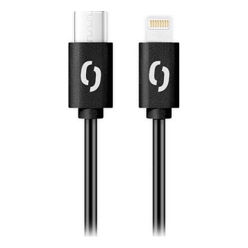 Aligator DATKP60 - USB kabel USB-C / Lightning, 30 W Power Delivery, 2,5 m, črna