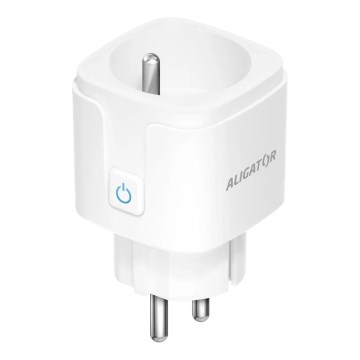 Aligator WAL001 - Pametna vtičnica 3680W/230V/Tip E/16A Wi-Fi Tuya