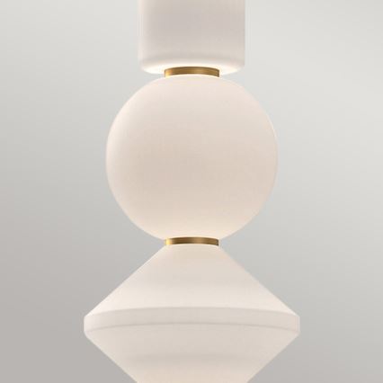 Alora Mood - LED viseči lestenec na jekleni vrvici BIJOU LED/20W/230V 3000K zlata