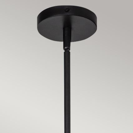 Alora Mood - Lestenec na drogu DAPHNE 1xE27/60W/230V premer 18,1 cm črna/rjava