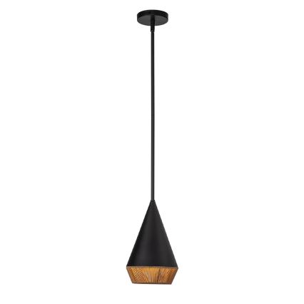 Alora Mood - Lestenec na drogu DAPHNE 1xE27/60W/230V premer 18,1 cm črna/rjava