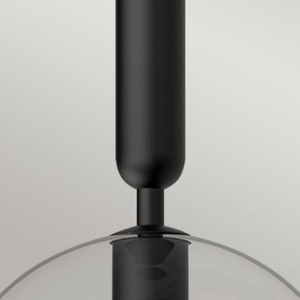 Alora Mood - Stropna svetilka na palici JUDE 1xE27/60W/230V črna
