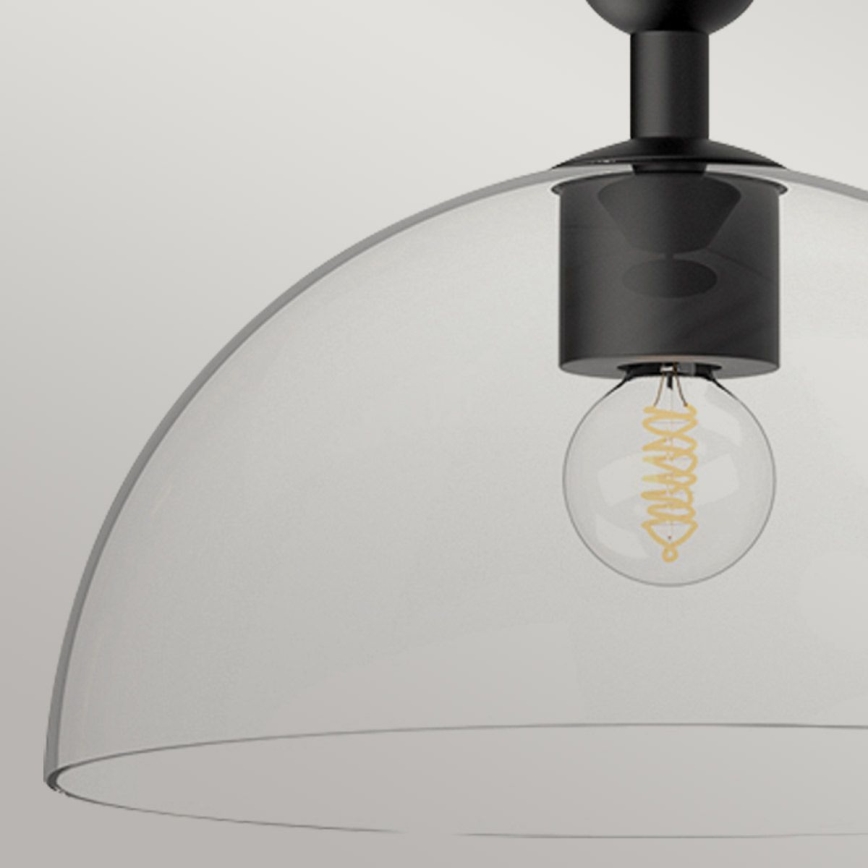 Alora Mood - Stropna svetilka na palici JUDE 1xE27/60W/230V črna
