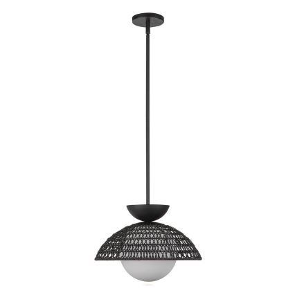 Alora Mood - lestenec na drogu PERTH 1xE27/60W/230V premer 37,5 cm črna