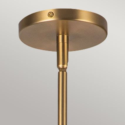 Alora Mood - Lestenec na drogu PERTH 1xE27/60W/230V premer 37,5 cm zlate barve
