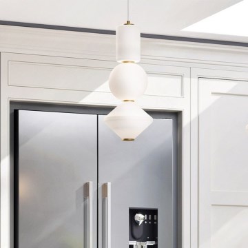 Alora Mood - LED viseči lestenec na jekleni vrvici BIJOU LED/20W/230V 3000K zlata
