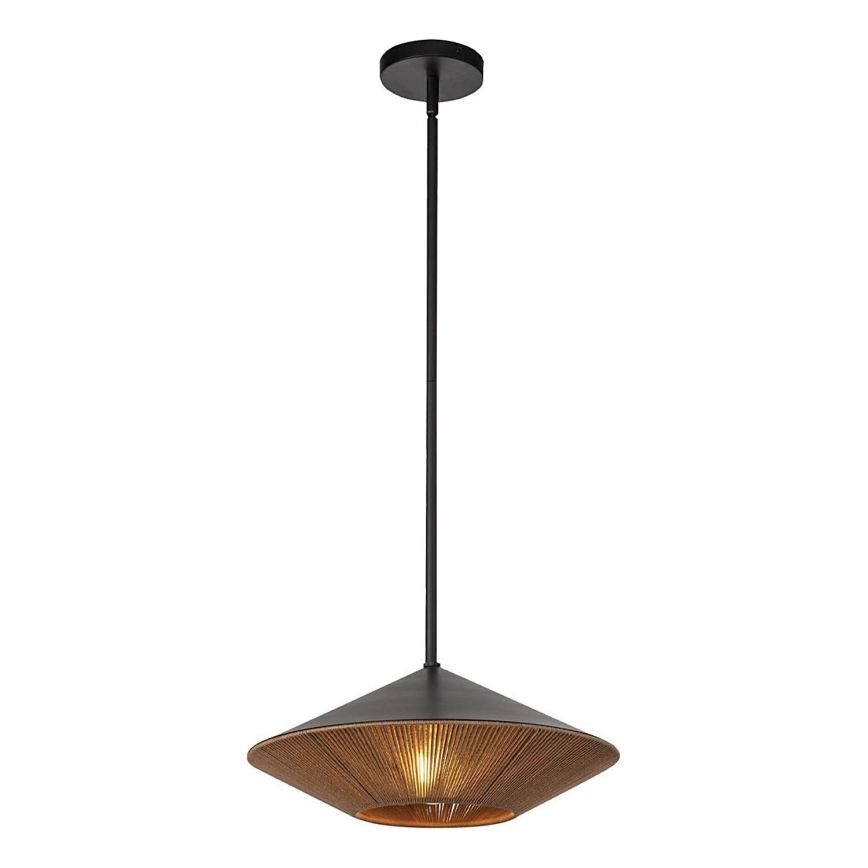 Alora Mood - Lestenec na drogu DAPHNE 1xE27/60W/230V pr. 38,1 cm črna