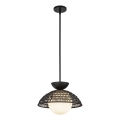 Alora Mood - lestenec na drogu PERTH 1xE27/60W/230V premer 37,5 cm črna