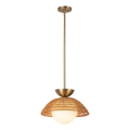 Alora Mood - Lestenec na drogu PERTH 1xE27/60W/230V premer 37,5 cm zlate barve