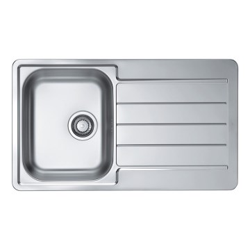 ALVEUS 1065560 - Kuhinjsko korito LINE 86x50 cm mat jeklo/saten